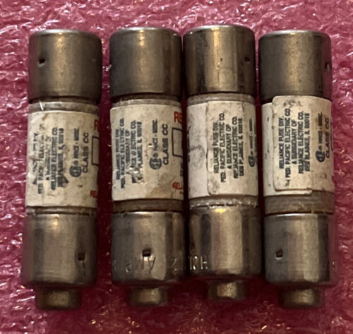 Lot Of 4 Reliance HCLR2 Fuse 2AMP - Image 2