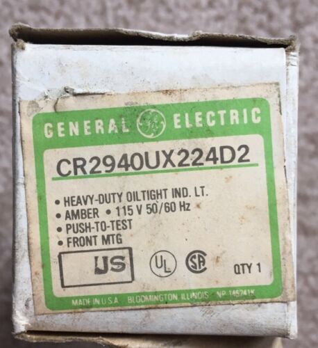 General Electric CR2940UX224D2 Push To Test Indicator Light - Image 3