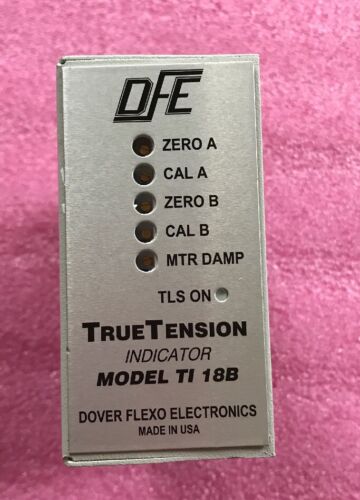 Dover Flexo Electronics TrueTension Indicator TI 18B