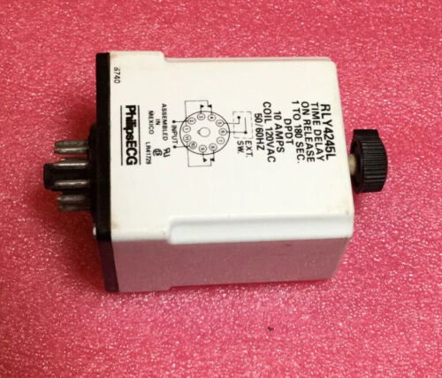 Phillips ECG RLY4245L Time Delay On Release 1 To 180 Sec - Image 6