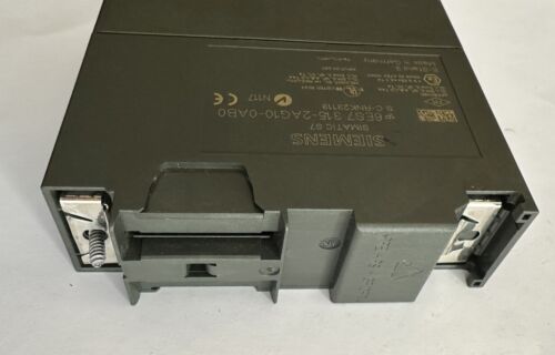 SIEMENS 6ES7 315-2AG10-0AB0 CPU MODULE W/ 128kb Memory Card 6ES7 953-8LG11-0AA0 - Image 3