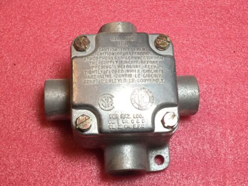 Killark JLX-10 Junction Box, Hazardous Locations