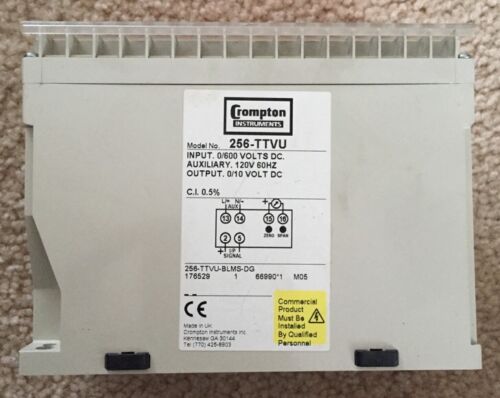 Crompton 256-TTVU-BLMS-DG 0/600v Input 0/10v Output
