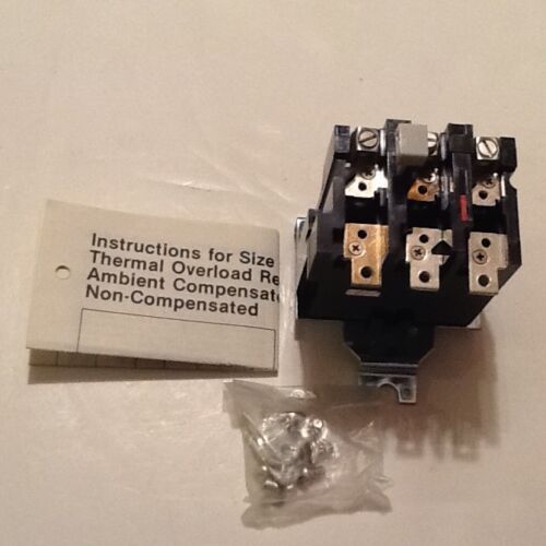 Westinghouse BA23J Thermal Overload Relay 3 Pole Nema Size 2