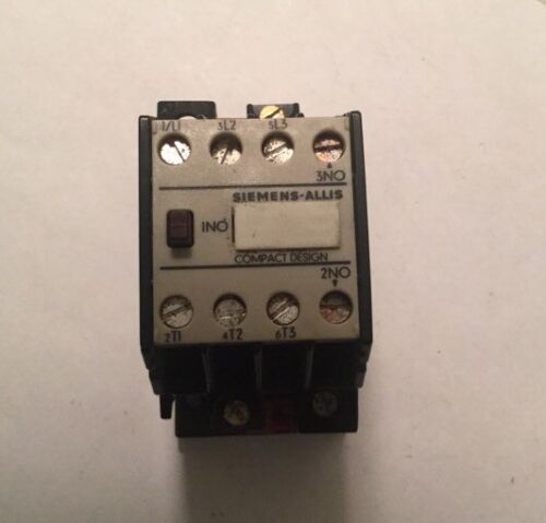 SIEMENS ALLIS C21OC*3* Contactor 480V Coil