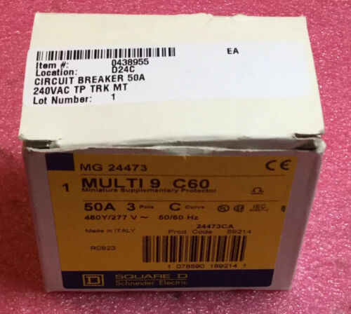 Square D MG 24473 Multi 9 C60 Circuit Breaker 50A 480Y/277V - Image 6