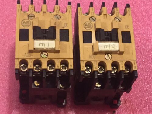 Lot Of 2 Allen Bradley 100-A09ND3 Contactors