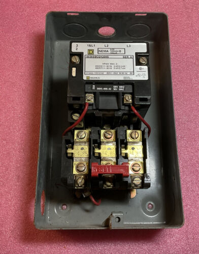 Square D 8536SBO2H209S Starter With Enclosure