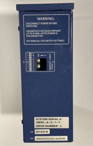 Aerotech NDRIVECP20-MXU-AUXPWR A3200 60Hz 240V Mountable Digital Servo Amplifier - Image 6