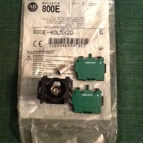 Allen-Bradley 800E-4DL5X20 Full Voltage Module With Latch - Image 2