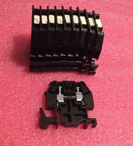 Lot Of 10 Square D 9080 GM6 Terminal Block IEC947-7-1