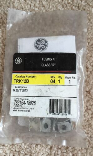GE TRK12B Fusing Kit Class R 30A, 240V "TH" Switch