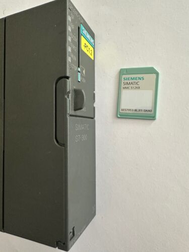 SIEMENS 6ES7 315-2AG10-0AB0 CPU MODULE W/ 512kb Memory Card 6ES7 953-8LJ11-0AA0 - Image 4