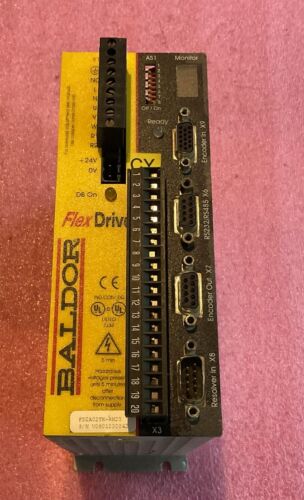 BALDOR FD2A02TR-RN20 FlexDrive 230 VAC Industrial Control System