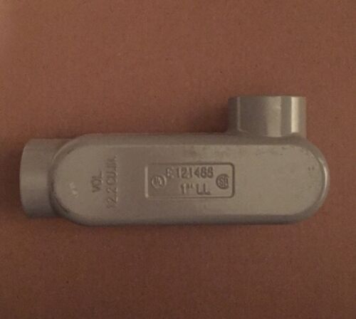 Steel Electric LL3ACG 1" Conduit Fitting With Cover Type LL Lot Of 5 E121488