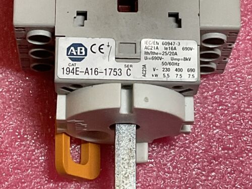 Allen Bradley 194E-A16-1753 Disconnect Switch - Image 2