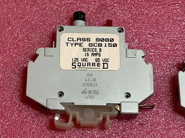 Lot Of 2 Square D 9080 GCB150 Circuit Breakers - Image 2