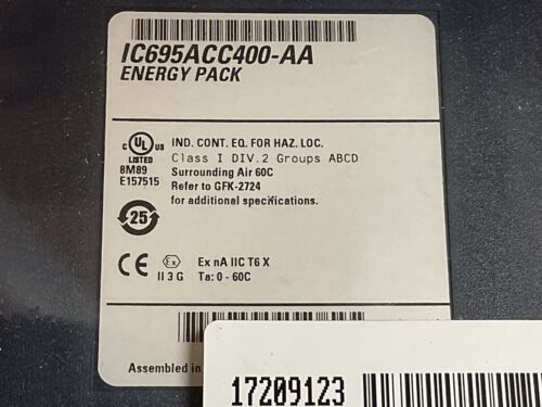 GE IC695ACC400-AA Energy Pack - Image 2