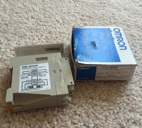 Omron E3C-WH4F Photoelectric Switch Amplifier 12-24VDC