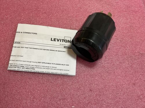 Leviton 2731-B 3-Pole 4-Wire Locking Plug, Nema L16-30, 30A 480V - Image 5
