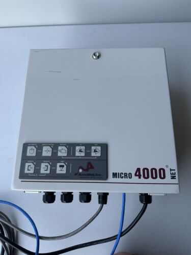 AccuWeb Micro 4000 net Web Guide Control System CTL 4150-01