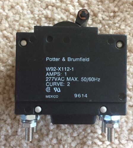 Potter & Brumfield W92-X112-1 Circuit Breaker