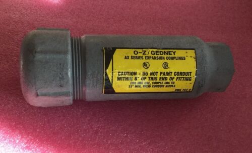 O-Z GEDNEY AX Series Expansion Coupling DWG 754-Q