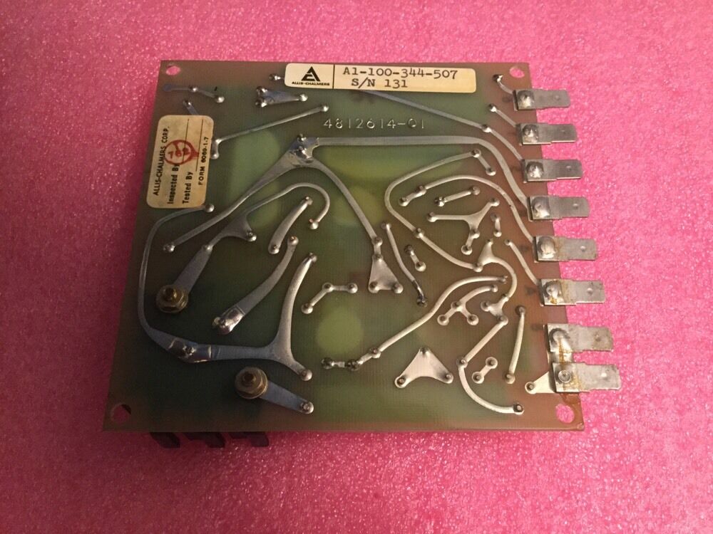 Allis-Chalmers A1-100-344-507 4812614-01 Circuit Board