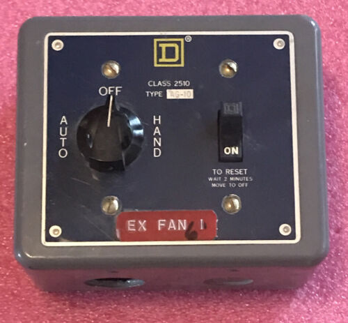 Square D  2510-AG10 Manual Starter