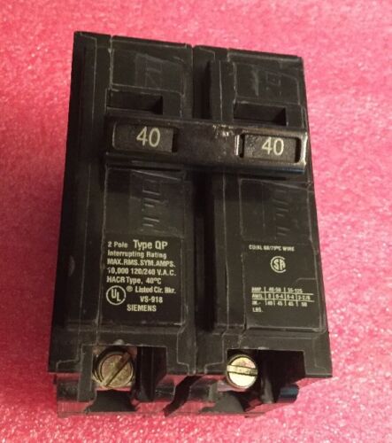 Siemens Q240 Circuit Breaker 40A 120/240V - Image 2