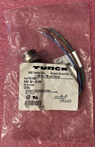 Turck U2306 RSF 30-0.2M