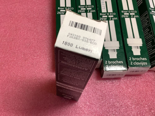 Lot Of 6 GE Fluorescent Lamps F26DBX/830/ECO 2-Pin - Image 5