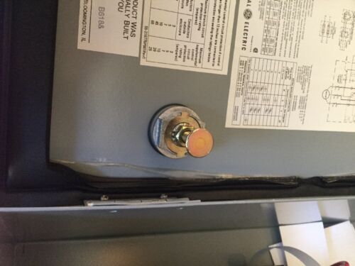 General Electric Type 3R Rainproof Enclosure W/Magnetic Starter CR306B60200AAAAA - Image 3