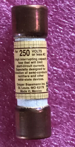 Lot Of 5 Bussmann KAB-2 Tron Rectifier Fuse 2 Amp - Image 2
