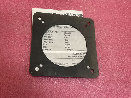 Mennekes ME 5100B9 100A 4P 5W 120/208Vac - Image 7
