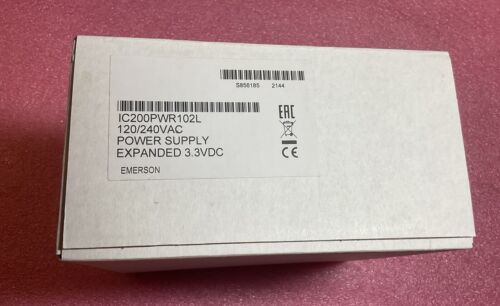 GE Emerson IC200PWR102L Power Supply Module 120/240