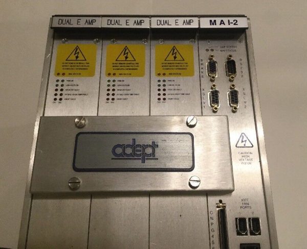 Adept 30336-31000 Controller W/ Dual E Amp & MA I-2 Circuit Boards. - Image 2