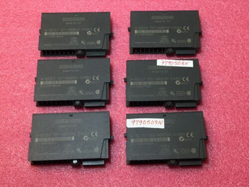 Lot Of 4, 6ES7 131-4BB00-0AB0 & Lot Of 2, 6ES7 132-4BB30-0AB0 Module