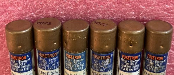 Lot Of 6 Fusetron FRN-R 3 2/10 - Image 3