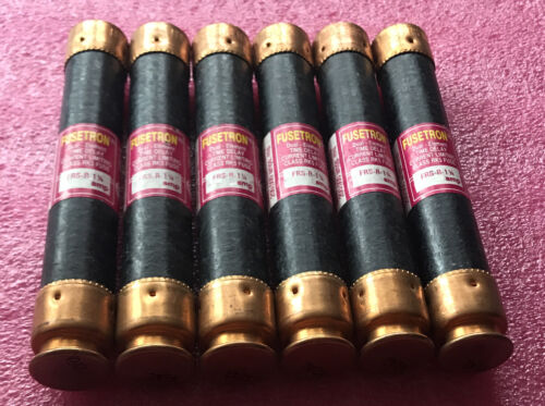 Lot Of 6 Bussman Fusetron FRS-R-1 1/4 Fuses - Image 2