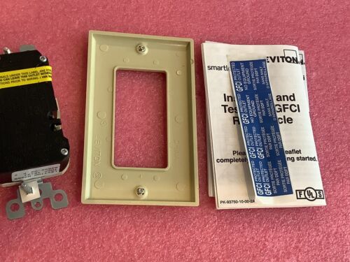 Leviton N7899-I Slim GFCI Outlet With Wallplate Ivory - Image 3