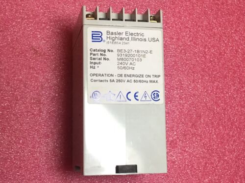 Basler Electric Over/Under Voltage Relay BE3-27-1B1N2-E