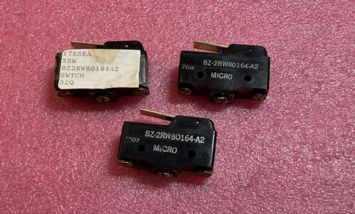 Lot Of 3 Micro Switch BZ-2RW80164-A2