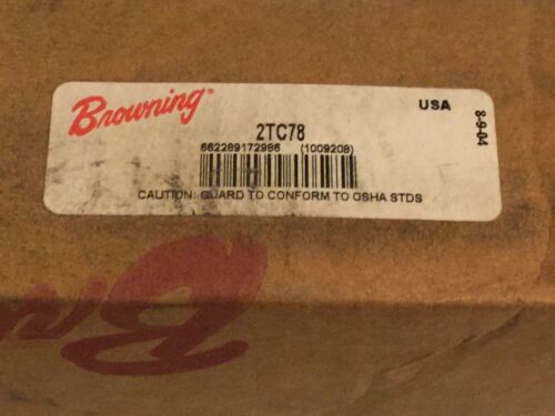 Browning Pulley 2-Groove 2TC78