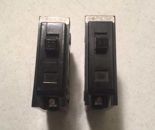 Lot Of 2 Westinghouse Cutler Hammer BA 1 pole 20 amp