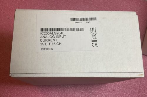 GE Emerson IC200ALG264L Analog Input Module