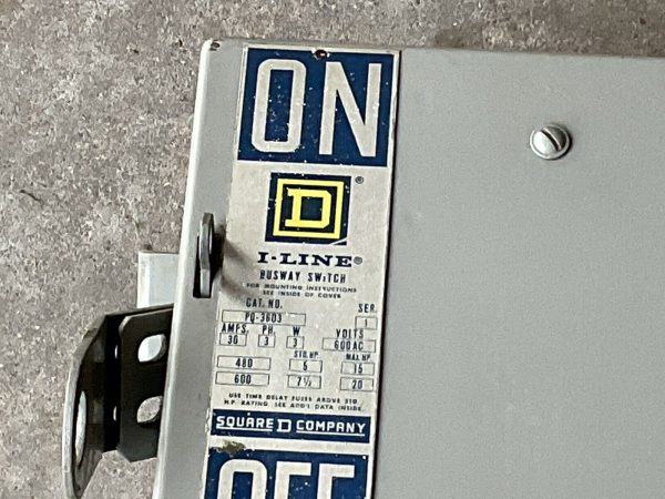 Square D PQ-3603 Busway Switch - Image 2