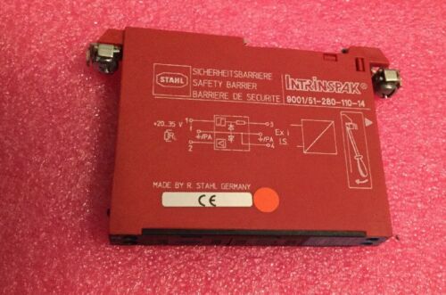 Lot Of 7 Intrinspak 9001/51-280-110-14 Safety Barrier