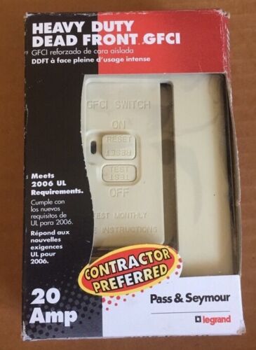 Pass & Seymour 2085-ICC10 Motor Control Safety Switch 20amp 125vac