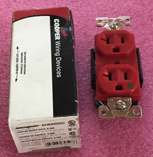Arrow Hart AH8300RD Hospital Grade Duplex Receptacle